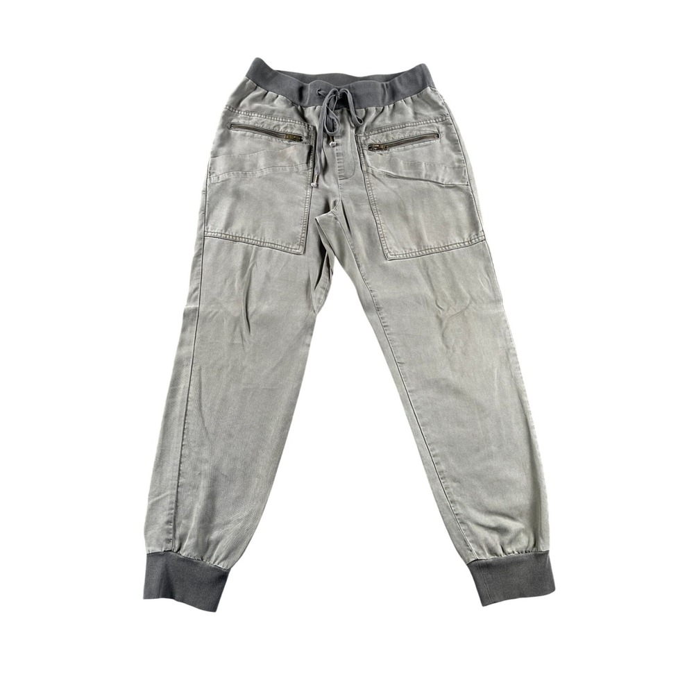 Young Fabulous & Broke Utility Joggers Olive Green Drawstring Cargo Pants M